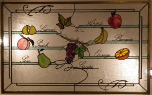 フルーツのパネル