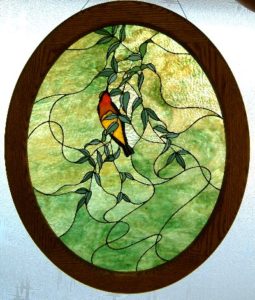 自然と鳥（キビタキ）